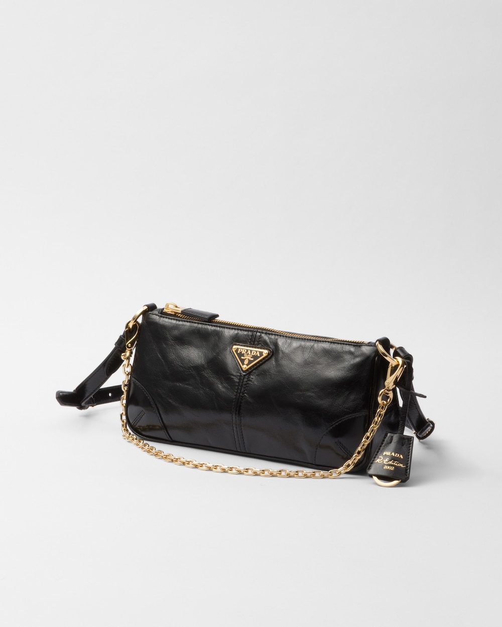 Prada Re-Edition 2002 Medium Leather Shoulder Bag - Image 2